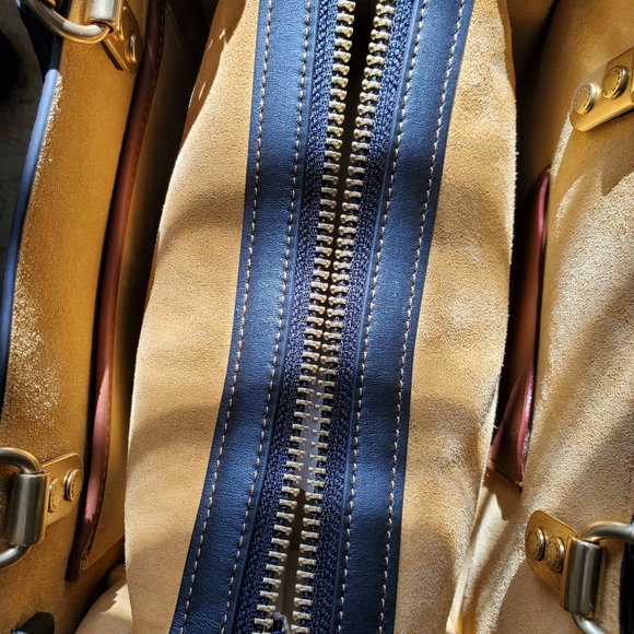 NWTs Beautiful Coach 1941 Denim Blue Rogue 25 - C1764 Colblk - 3 way Cbody/Shld - Picture 6 of 12